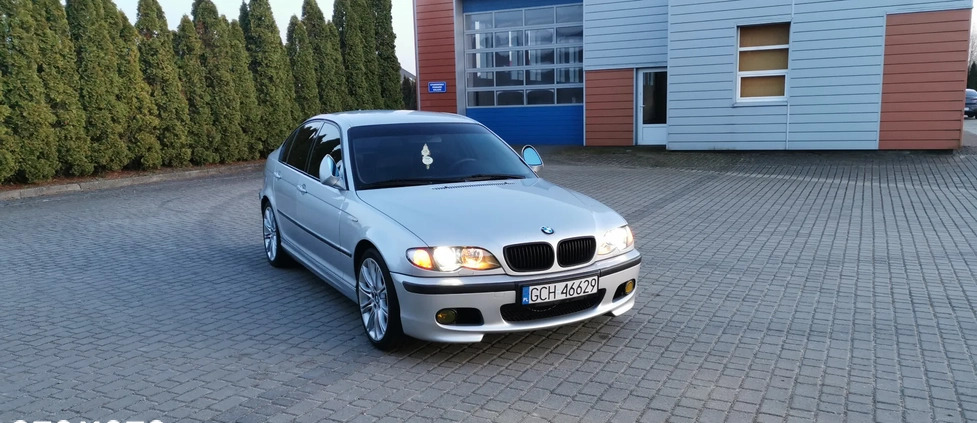 BMW Seria 3 cena 28700 przebieg: 375000, rok produkcji 2002 z Brusy małe 56